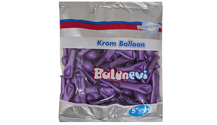 5%20İNÇ%20KROM%20BALON%20VIOLET%20100LÜ